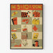 Vintage plakat The 5 & 10¢ Store - Retro vægdekoration