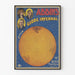 Vintage plakat The Abbins Globe Infernal Moto Monet & Coyon