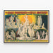 Plakat vintage The Adam Forepaugh og Sells Brothers - Retro vægdekoration — indrammet kunstværk på væggen