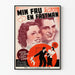 Vintage biografplakat Min Fru Har En Forlovet