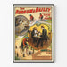 Vintage plakat The Barnum & Bailey med chimpansen Charles 1st