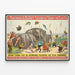 the-barnum-bailey-greatest-show-on-earth-linstitut-de-divertissement-le-plus-grand-et-le-plus-magnifique-du-monde-6 — indrammet kunstværk på væggen