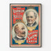 Vintage plakat Barnum and Bailey Greatest Show on Earth