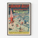 Vintage plakat af Barnum & Bailey vandcirkus