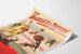 Vintage plakat Barnum & Bailey - Hunde, der spiller fodbold