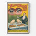 Vintage plakat The Barnum & Bailey - Trænede grise, der spiller musik