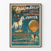 Vintage plakat Barnum & Bailey The Balloon Horse Jupiter
