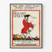Klassisk plakat The Beggar's Opera - Vintage teater vægdekoration