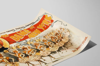 Plakat Vintage The Belle of New York - Retro Vægdekoration — visning af kunstværket