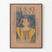 Vintage plakat The Black Book Style Art Nouveau