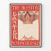 Vintage plakat The Boston Easter Sunday Herald vægdekoration