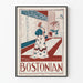 Vintage plakat The Bostonian Easter til vægdekoration