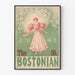 Vintage plakat The Bostonian - Retro vægdekoration juni