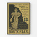 Vintage plakat The Bostonian - Our Coast Defence, 10. maj 10c