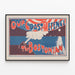 Plakat Vintage Vores kystforsvar - The Bostonian — indrammet kunstværk på væggen