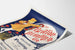 Vintage plakat The Britton Printing Co. - Retro vægdekoration