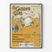 Vintage plakat The Casino Girl klassisk vægdekoration