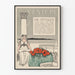 Vintage plakat The Century for September med illustration i Art Nouveau-stil