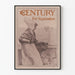 Vintage plakat The Century For September - Retro vægdekoration