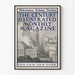 Vintage plakat The Century Illustrated Monthly Magazine New York