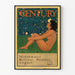 Vintage plakat The Century Midsommerferie august