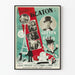 Vintage plakat af Le Comte de Paris med Buster Keaton