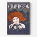 Dekorativ vintage plakat The Chap-Book i Art Nouveau-stil
