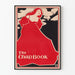 Vintage plakat The Chap Book kvinde i rød kjole