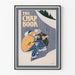 Vintage plakat The Chap Book No 11 - Enkel og farverig illustration