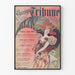 Vintage plakat af Chicago Tribune fra den 30. juni - Elegant og historisk vægdekoration