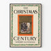 Vintage plakat The Christmas Century til festlig vægdekoration