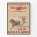 Vintage plakat Juleudgaven af The Horse Review
