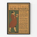 Vintage plakat The Christmas Scribner's til vægdekoration