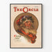 Vintage plakat The Circle Jul 1907 Julemand