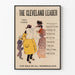 Vintage plakat The Cleveland Leader – Retro vægdekoration med 19. århundredes aviser