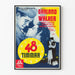 Vintage plakat 48 Timer - Retro filmplakat til dekoration