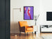 Plakat for moderne dans lilla udgave