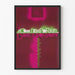 Plakat Kunst af moderne dans Design moderne