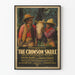 Vintage Vesten Plakat The Crimson Skull