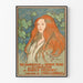 Kunstnerisk vintage plakat The Damnation of Theron Ware