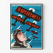 Vintage plakat af piloter og fly The Dawn Patrol