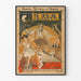 Dekorativ plakat Drømmen - Art Nouveau stil Musik og Dans