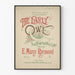 Vintage plakat The Early Owl til vægdekoration