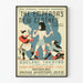 Vintage plakat Teater The Emperor's New Clothes