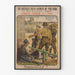 Vintage plakat Nationalgæld 5% 1920 New York Paris