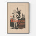 Vintage plakat Kvindens udvikling af H.W. McVickar