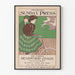 Vintage plakat Philadelphia Sunday Press 1896
