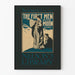 Vintage plakat The First Men in the Moon - Retro vægdekoration H.G. Wells