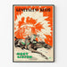 Vintage western plakat med hest Hoot Gibson