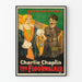 Vintage plakat Charlie Chaplin The Floorwalker